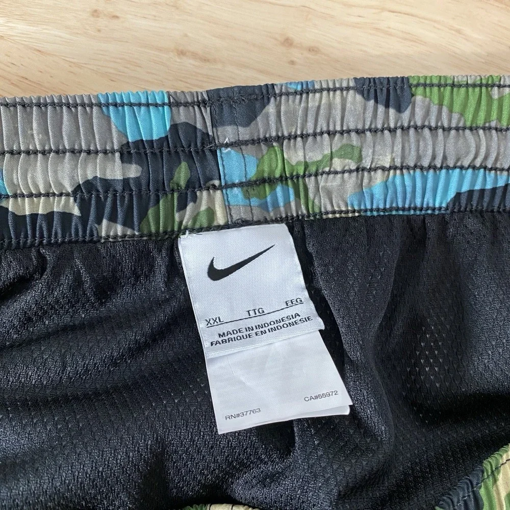 Nike Swim Trunks Men's XXL Elastic Waist 5